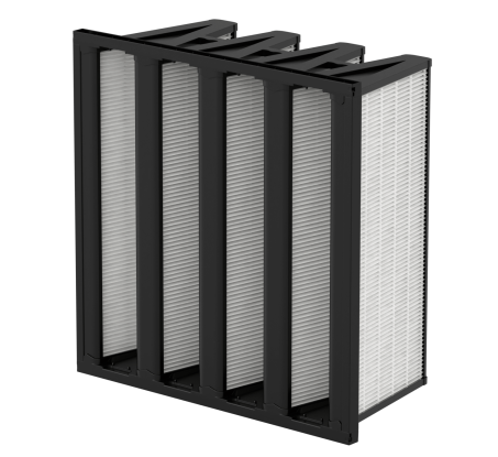 V-type air filter - Energy saving