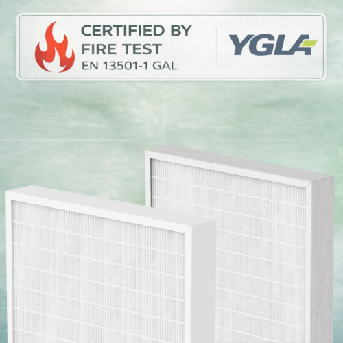 Sertifikuota degumo sertifikatu EN 13501-1 GAL